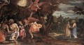 Baptism and Temptation of Ch Renaissance Paolo Veronese